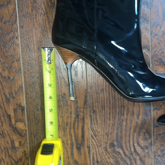 H&M Premium Patten Leather Boots Size 8.5 - Picture 13 of 14